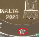 Malte 2 euro 2021 (avec lettre F) "Tarxien temples" - Image 3