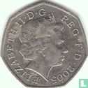 Verenigd Koninkrijk 50 pence 2005 - Afbeelding 1