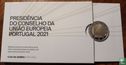 Portugal 2 euro 2021 (PROOF - folder) "Portuguese Presidency of the European Union Council" - Afbeelding 1