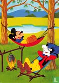 Mickey in hangmat en Goofy in strandstoel - Bild 1
