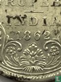 Britisch-Indien 1 Rupee 1862 (A/II 0/7) - Bild 3
