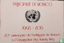 Monaco 2 Euro 2013 (Stamp & Folder) "20th anniversary Admission to the United Nations" - Bild 1