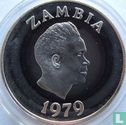 Zambia 10 kwacha 1979 (PROOF) "Taita falcon" - Image 1