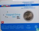 Slovaquie 2 euro 2011 (coincard) "20th anniversary of the Visegrad Group" - Image 1