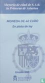 Spanje 40 euro 2023 (folder) "18th Birthday of the Princess Leonor" - Afbeelding 1
