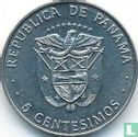 Panama 5 Centésimo 1976 (ohne FM) - Bild 2