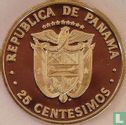 Panama 25 Centésimo 1975 (PP) - Bild 2