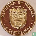 Panama 5 centésimos 1975 (PROOF) - Image 2