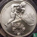 Slovaquie 200 korun 1994 "100th anniversary Olympic Committee" - Image 2