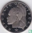 Libéria 1 dollar 1974 (BE) - Image 2