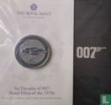 United Kingdom 5 pounds 2023 (folder) "Six decades of 007 - Bond film of the 1970s" - Image 1