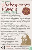 The Famous Shakespeare's Flowers Playing Cards - Image 2