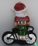 Kerstman achter fiets - Bild 2