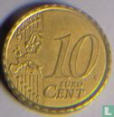 Italy 10 cent 2009 (misstrike) - Image 2