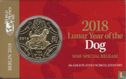 Australië 50 cents 2018 (coincard) "Year of the Dog" - Afbeelding 1