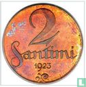 Lettland 2 Santimi 1923 - Bild 1