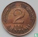 Lettonie 2 santimi 1937 - Image 1