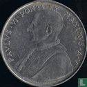 Vatikan 100 Lire 1967 - Bild 2