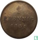 Bavaria 1 pfennig 1851 - Image 1