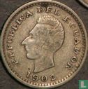 Ecuador ½ decimo 1902 - Afbeelding 1
