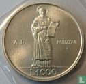 San Marino 1000 Lire 1987 "15th anniversary Resumption of Sammarinese coinage" - Bild 1