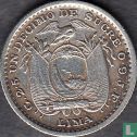 Équateur 1 decimo 1902 - Image 2