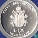 Vaticaan 500 lire 1984 "2000th anniversary Birth of Blessed Virgin Mary" - Afbeelding 1
