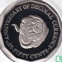 Australien 50 Cent 1991 (PP - Kupfer-Nickel) "25th anniversary of decimal currency" - Bild 2