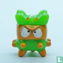 Dino (orange/vert)