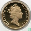 Australien 1 Dollar 1992 (PP - Aluminium-Bronze) "Summer Olympics in Barcelona" - Bild 1
