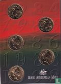 Australië combinatie set 1992 "Australian one dollar five coin set" - Afbeelding 3