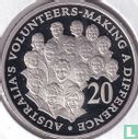 Australien 20 Cent 2003 (PP - Silber) "Australia's Volunteers" - Bild 2