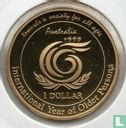 Australië 1 dollar 1999 (PROOF) "International year of older persons" - Afbeelding 2