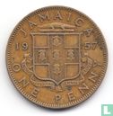Jamaica 1 penny 1957 - Image 1