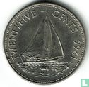 Bahama's 25 cents 1966 - Afbeelding 1