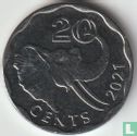 Eswatini 20 Cent 2021 - Bild 1