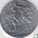 Vatican 10 lire 1997 - Image 2