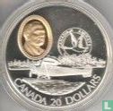 Canada 20 dollars 1993 (PROOF) "Fairchild 71C" - Image 2