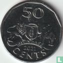 Eswatini 50 cents 2021 - Image 1