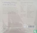 Verenigd Koninkrijk 2 pounds 2022 (folder) "Celebrating 25 years of the bimetallic £2 coin" - Afbeelding 2