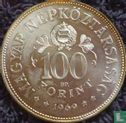 Hongarije 100 forint 1969 "50th anniversary Republic of Councils" - Afbeelding 1