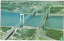 Vue aerienne des ponts de Quebec - Afbeelding 1