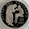 Vatican 10 euro 2007 (PROOF) "81st World Mission Day" - Image 2