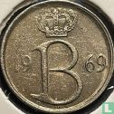 België 25 centimes 1969 (FRA - misslag) - Afbeelding 1