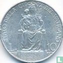 Vatican 10 lire 1934 - Image 1