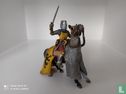 Knight on horse with sword - Image 1