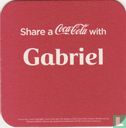  Share a Coca-Cola with Gabriel/Patricia - Afbeelding 1