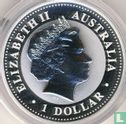 Australia 1 dollar 2009 (PROOF - type 5) "20th anniversary Australian kookaburra bullion coin series" - Image 2