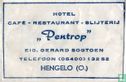 Hotel Café Restaurant Slijterij "Pentrop" - Afbeelding 1