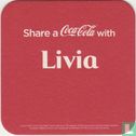  Share a Coca-Cola with Livia /Yannick - Afbeelding 1
